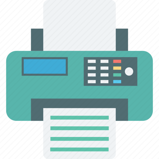 Fax, inkjet printers, laser printers, printer icon - Download on Iconfinder