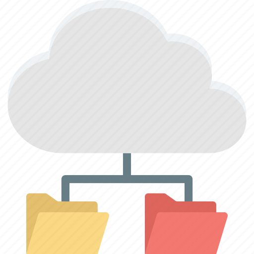 Cloud computing, cloud data, cloud folder, data accessibility icon - Download on Iconfinder