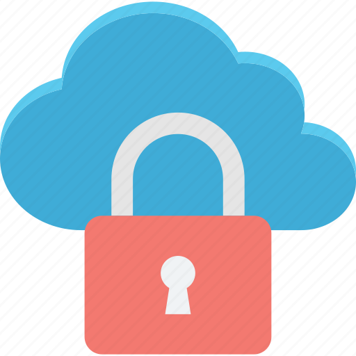 Cloud privacy, icloud, lock, padlock icon - Download on Iconfinder