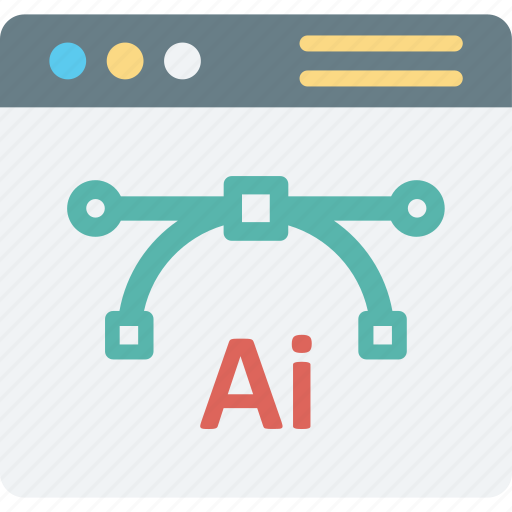 Adobe ai, ai, anchor point, bezier tool icon - Download on Iconfinder