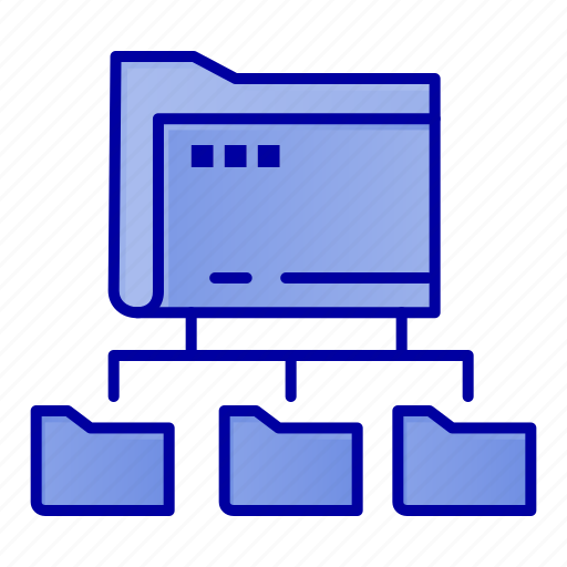 Computing, folder, folders, network icon - Download on Iconfinder