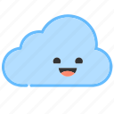 cloud, clouds, cloudy, emoji, emoticons, weather