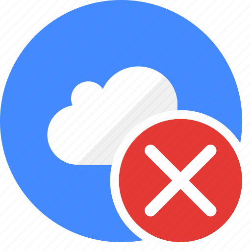 Block, close, cloud, cluouding, exclude icon - Download on Iconfinder