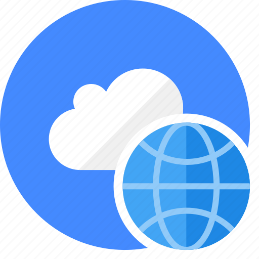 Cloud, cluouding, globe, seo, web icon - Download on Iconfinder