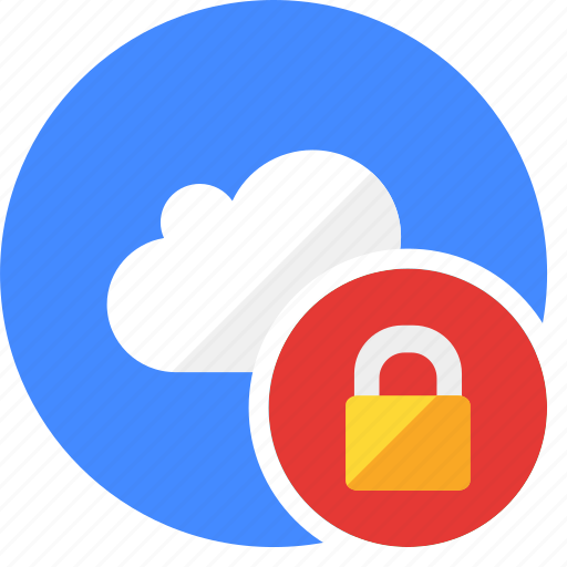 Cloud, cluouding, lock, safe, secure icon - Download on Iconfinder
