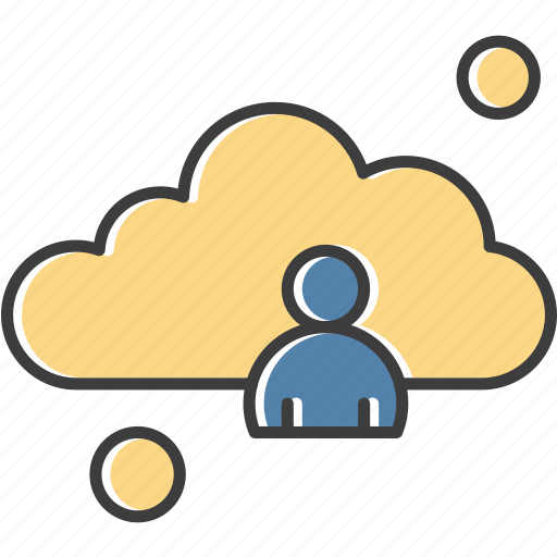 Avatar, cloud, man icon - Download on Iconfinder