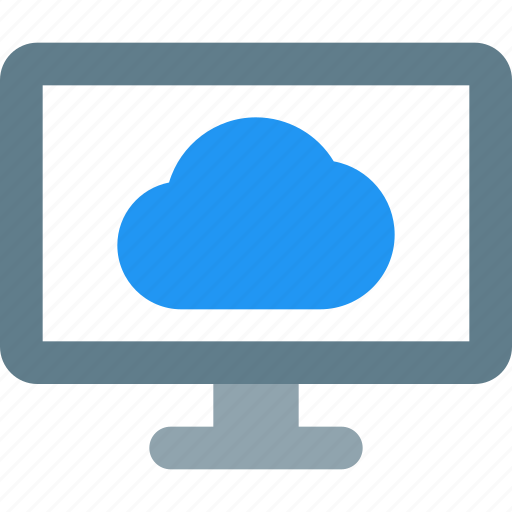 Cloud, computer, network, monitor icon - Download on Iconfinder