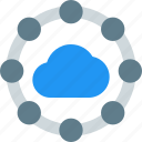 cloud, network, connection, technology