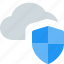 cloud, protection, network, shield 