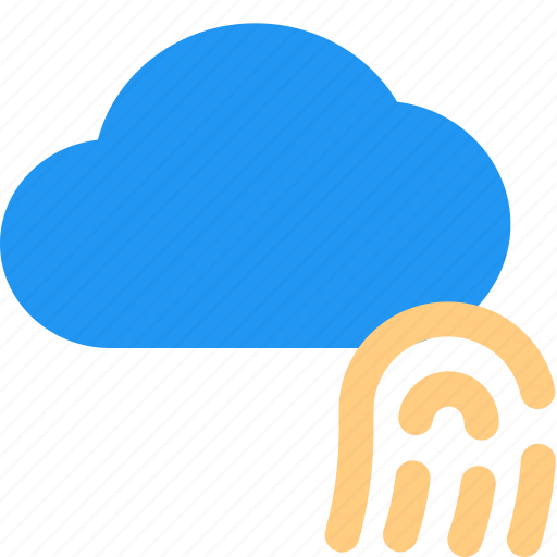 Fingerprint, cloud, network, storage icon - Download on Iconfinder