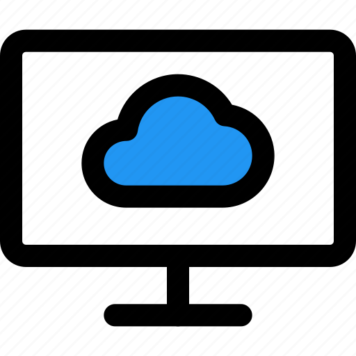 Cloud, computer, network, monitor icon - Download on Iconfinder
