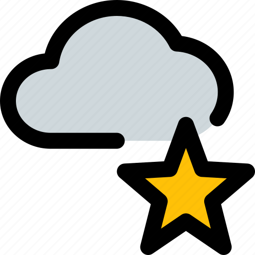 Cloud, star, network, favorite icon - Download on Iconfinder