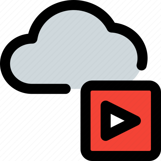 Cloud, video, network, player icon - Download on Iconfinder
