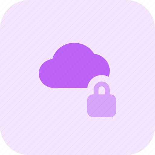 Cloud, lock, network, secure icon - Download on Iconfinder