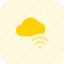 cloud, wireless, network, signal