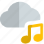 cloud, audio, network, music 