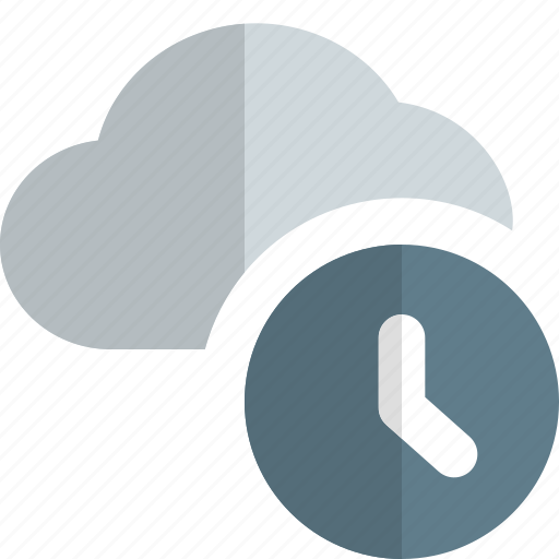 Cloud, timer, network, time icon - Download on Iconfinder