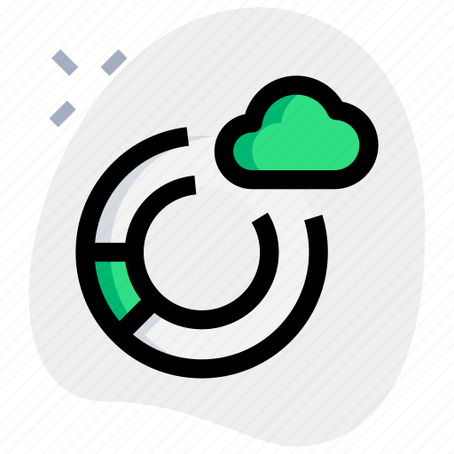 Bar, diagram, cloud, network icon - Download on Iconfinder