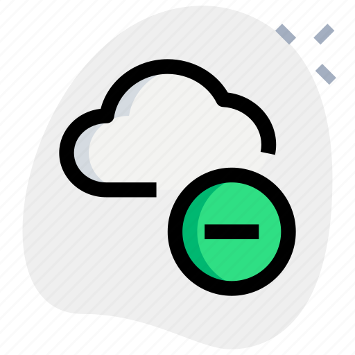 Cloud, minus, network, technology icon - Download on Iconfinder