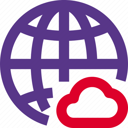 World, cloud, network icon - Download on Iconfinder