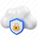 cloud, security, computing, server, storage, internet, network, protection, lock 