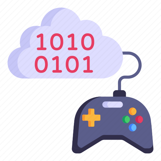 Cloud gaming, console gaming, cloud entertainment, gaming storage, cloud controller icon - Download on Iconfinder