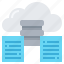cloud, data, database, file, technology 
