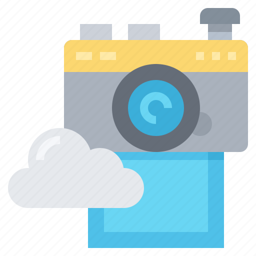 Backup, camera, cloud, data, images, technology icon - Download on Iconfinder