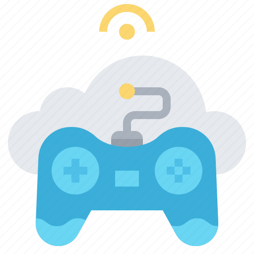Cloud, control, data, game, joystick, pad, technology icon - Download on Iconfinder