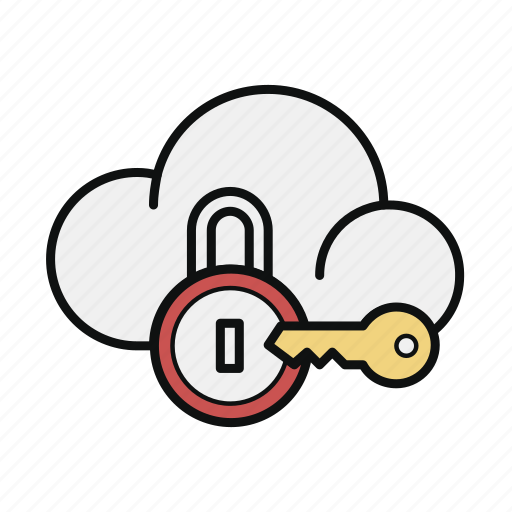 Cloud, key, lock, private cloud, protection, secure, storage icon - Download on Iconfinder