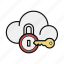 cloud, key, lock, private cloud, protection, secure, storage 