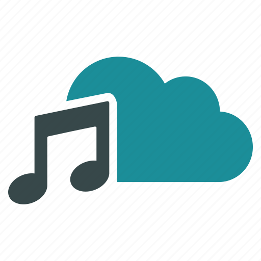 Audio, cloud, multimedia, music notes, musical note, notation, play sound icon - Download on Iconfinder