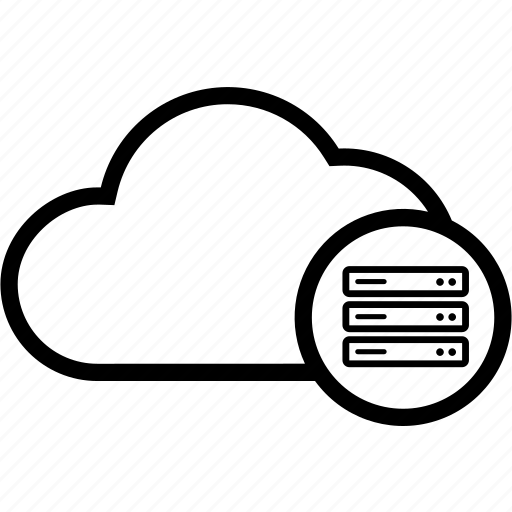 Cloud, cloud computing, database, server icon - Download on Iconfinder