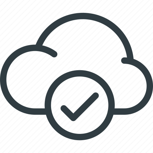 Check, cloud, computing icon - Download on Iconfinder