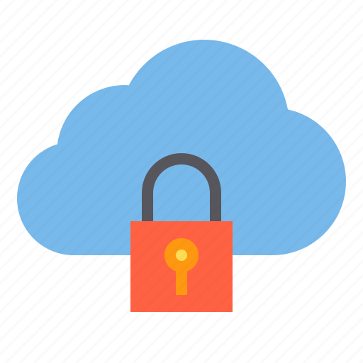 Cloud, lock, security, storage, technology icon - Download on Iconfinder
