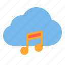 cloud, music, storage, technology