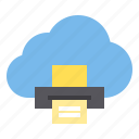 cloud, print, storage, technology
