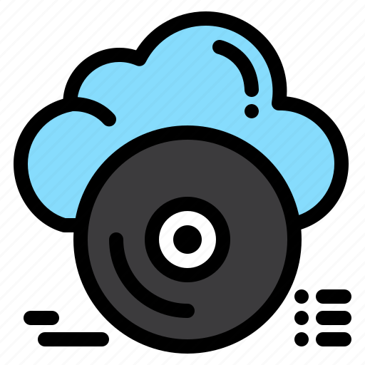 Archive, cd, cloud, disc, store icon - Download on Iconfinder