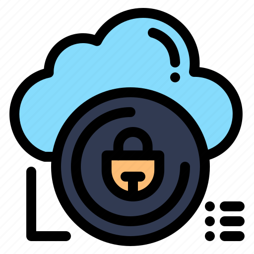 Cloud, data, lock, private, secure icon - Download on Iconfinder