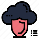 cloud, protection, safety, secure, shield