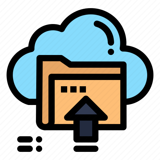 Arrow, cloud, computing, up, upload icon - Download on Iconfinder