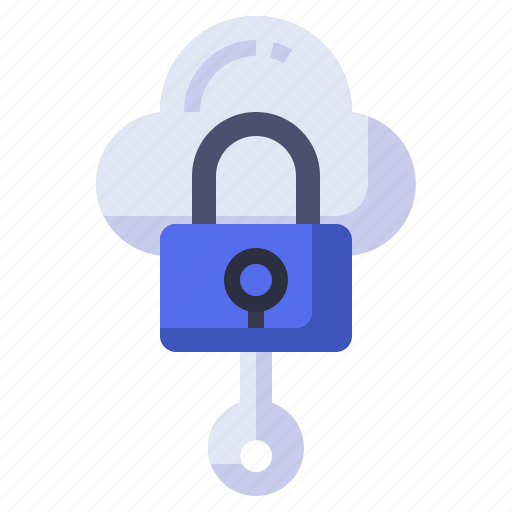 Cloud, keyhole, private, server, ui icon - Download on Iconfinder