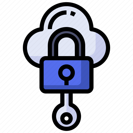 Cloud, data, keyhole, private, ui icon - Download on Iconfinder