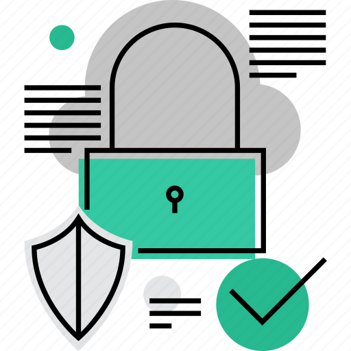 Cloud, defense, lock, network, protection, safe, security icon - Download on Iconfinder