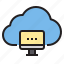 cloud, computer, storage, technology 