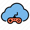 cloud, game, storage, technology
