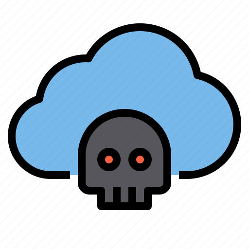 Cloud, malware, storage, technology icon - Download on Iconfinder