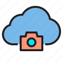 cloud, photo, picture, storage, technology