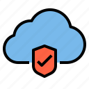 cloud, safe, security, storage, technology