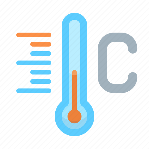 Celsius, forecast, scale, tempeature, thermometer, weather icon - Download on Iconfinder